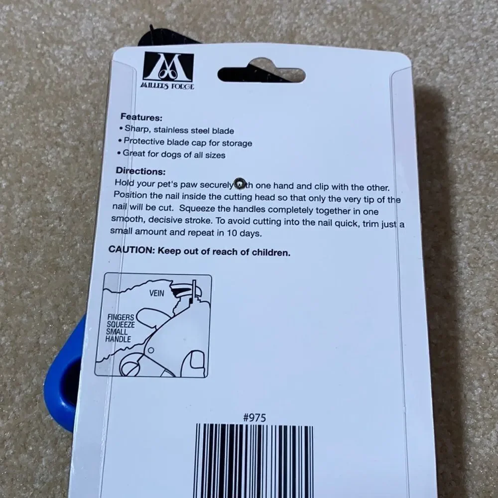 Nail Trimmer Clippers & Grooming Rake